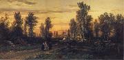 Ivan Shishkin Eventide USA oil painting artist